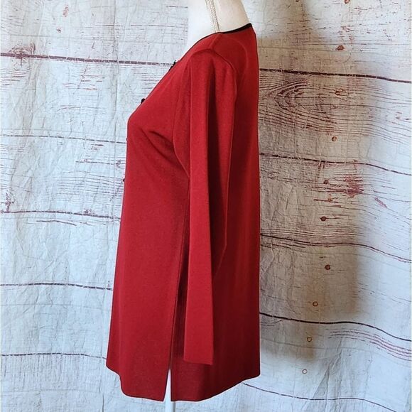 Misook Asian Style Tunic Size Small - Picture 3 of 6